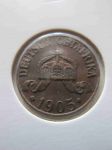 Монета Германская Восточная Африка 1 геллер 1905 J