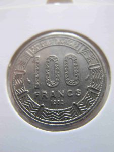 Центральная Африканская Республика 100 франков 1982