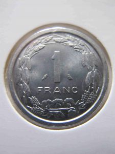 Камерун 1 франк 1969