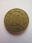 Монета Экваториальные Африканские Штаты - Камерун 10 франков 1969