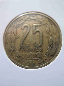 Камерун 25 франков 1972