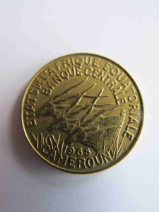Камерун 5 франков 1965