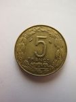 Монета Экваториальные Африканские Штаты - Камерун 5 франков 1970