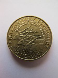 Камерун 5 франков 1970