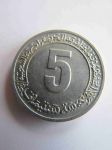Монета Алжир 5 сентим 1974
