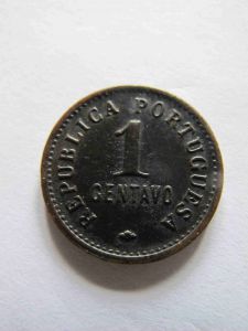 Португальская Ангола 1 сентаво 1921