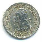 Монета Португальская Ангола 2 макуты 1927
