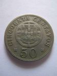 Монета Португальская Ангола 50 сентаво 1928 VF