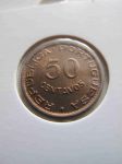 Монета Португальская Ангола 50 сентаво 1957 unc