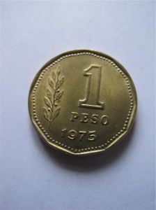 Аргентина 1 песо 1975