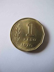 Аргентина 1 песо 1976