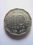 Монета Аргентина 10 песо 1966