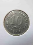 Монета Аргентина 10 сентаво 1954