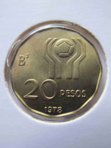Аргентина 20 песо 1978