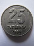 Монета Аргентина 25 сентаво 1994