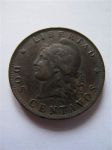 Монета Аргентина 2 сентаво 1890