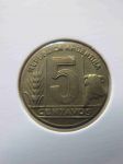 Монета Аргентина 5 сентаво 1950