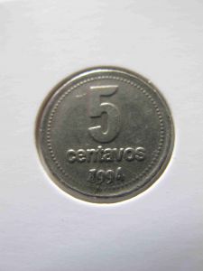 Аргентина 5 сентаво 1994