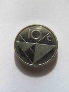 Аруба 10 центов 2008
