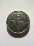 Монета Аруба 25 центов 1990