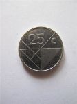 Монета Аруба 25 центов 1995