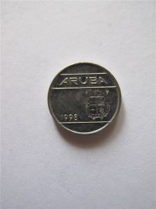 Аруба 5 центов 1998