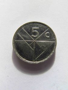 Аруба 5 центов 2002