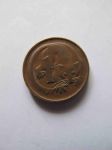 Монета Австралия 1 цент 1967