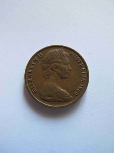 Австралия 1 цент 1969