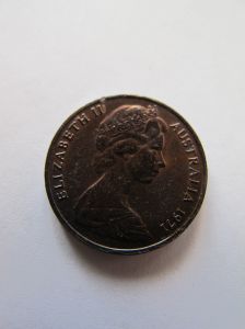 Австралия 1 цент 1971