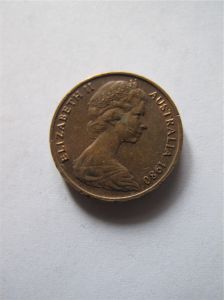 Австралия 1 цент 1980