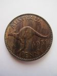 Монета Австралия 1 пенни 1939