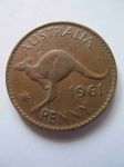 Монета Австралия 1 пенни 1961