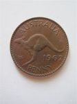 Монета Австралия 1 пенни 1962