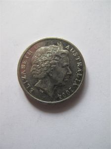 Австралия 10 центов 2004