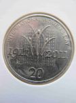 Монета Австралия 20 центов 2011 юбилейная