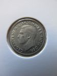 Монета Австралия 3 пенса 1952 серебро