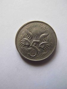 Австралия 5 центов 1974
