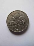 Монета Австралия 5 центов 1977