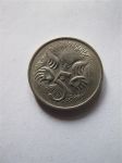Монета Австралия 5 центов 1980