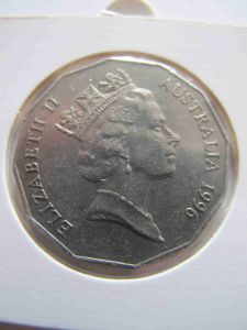 Австралия 50 центов 1996