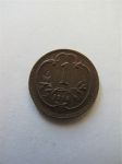 Монета Австрия 1 геллер 1914