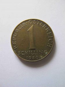 Австрия 1 шиллинг 1980