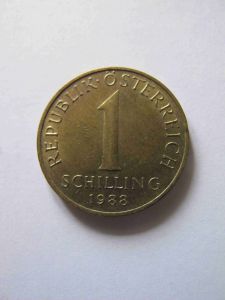 Австрия 1 шиллинг 1988