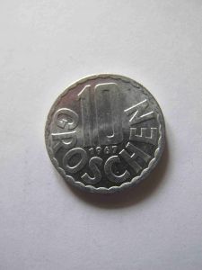 Австрия 10 грошей 1967