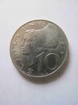 Монета Австрия 10 шиллингов 1974