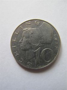 Австрия 10 шиллингов 1977