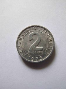 Австрия 2 гроша 1973