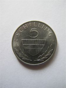 Австрия 5 шиллингов 1978