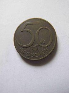 Австрия 50 грошей 1961